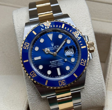 UNWORN 2025 Rolex 126613LB "Bluesy" Submariner 18KT Gold an Stainless Steel