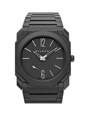 Octo Finissimo Automatic Black Dial Men's Watch