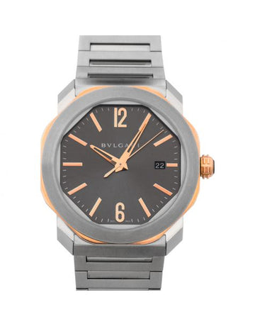 Octo Roma Automatic Grey Dial Men's Watch