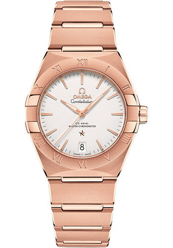 Omega Constellation OMEGA Co-Axial Master Chronometer - 36 mm Sedna Gold Case - Silvery Dial - 131.50.36.20.02.001
