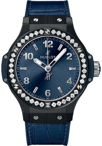 Hublot Big Bang Ceramic Blue Diamonds Watch-361.CM.7170.LR.1204