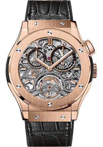 Hublot Classic Fusion Tourbillon Skeleton King Gold Limited Edition of 99 Watch-506.OX.0180.LR