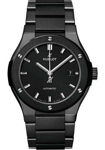 Hublot Classic Fusion Black Magic Bracelet Watch - 42 mm - Black Dial-548.CM.1170.CM