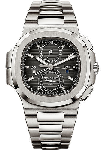 Patek Philippe Nautilus Travel Time Chronograph Watch - 5990/1A-001