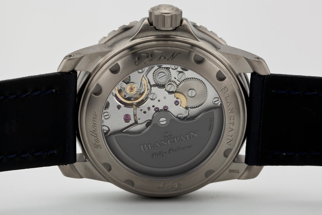 Blancpain Fifty Fathoms 45mm Titanium 5015-12B40-O52