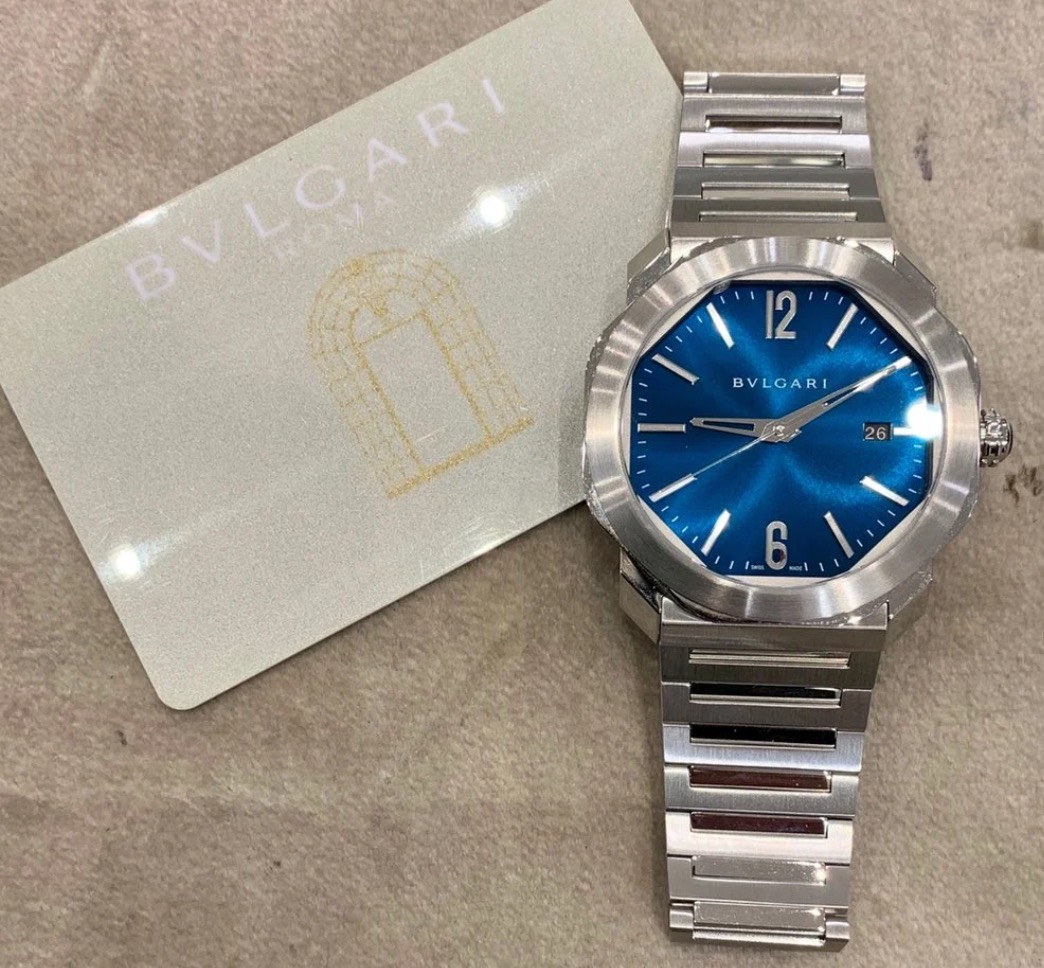 Bulgari Octo Roma - Blue Dial Ref: 102856