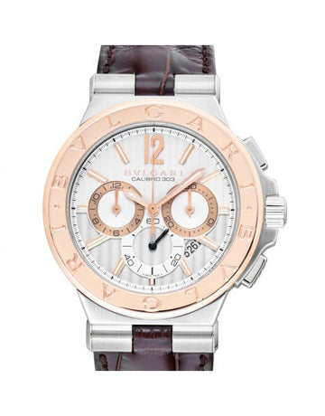 Diagono Automatic Silver Dial Stainless Steel Men's Watch