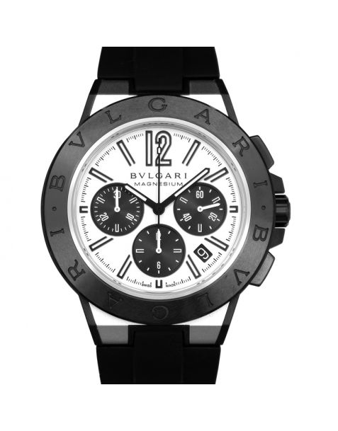 Chronograph Automatic White Dial Men's Watch