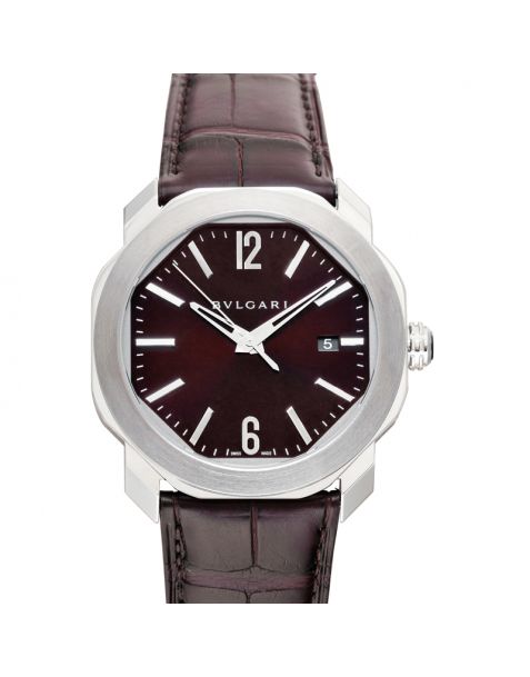 Octo Automatic Brown Dial Stainless Steel Men's Watch