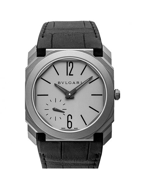 Octo Finissimo Extra Thin Automatic Grey Dial Men's Watch 102711