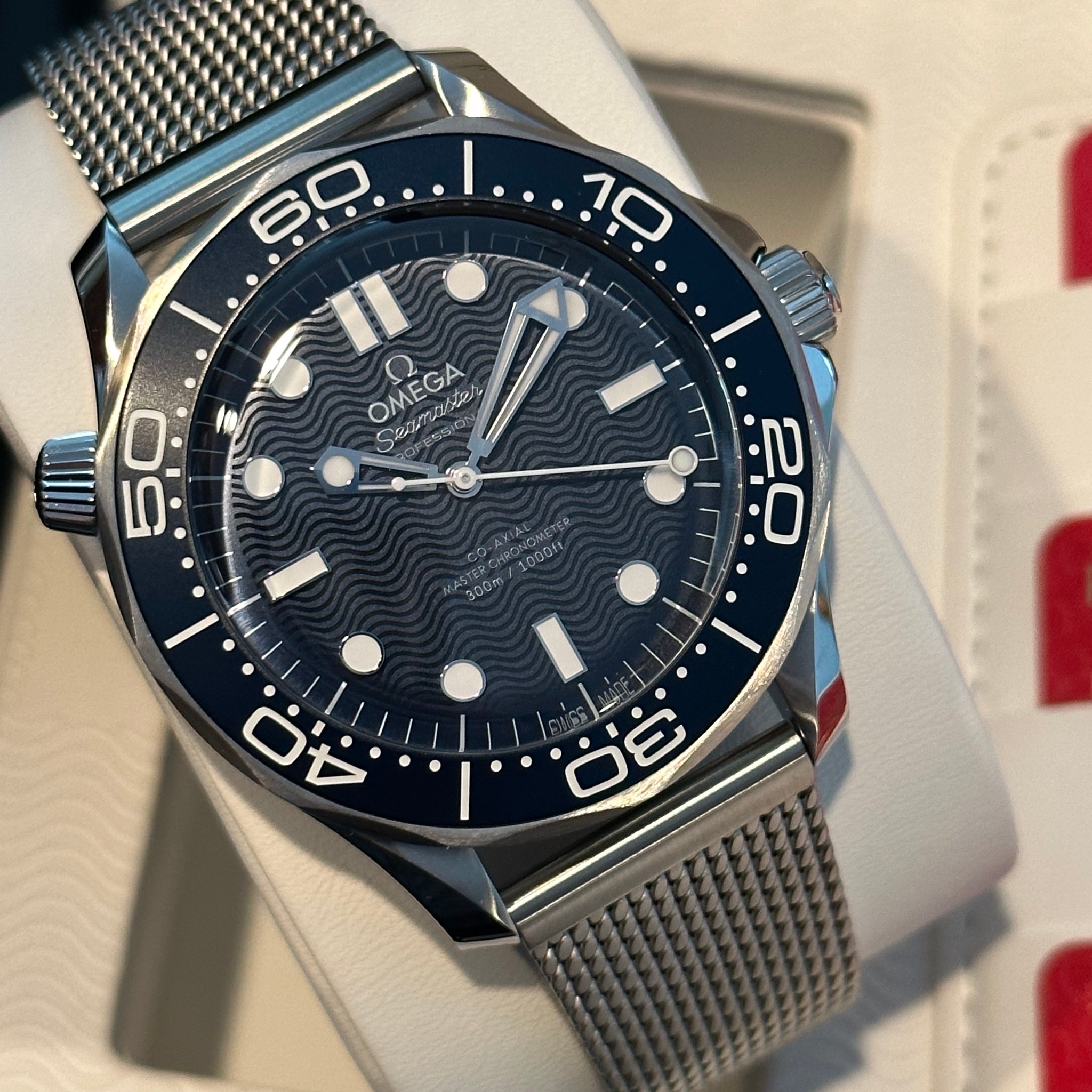 Omega James Bond 60th Anniversary Diver - Ref: 210.30.42.20.03.002 NEW FOR 2023