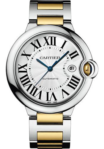 Cartier Ballon Bleu de Cartier Watch - 42.1 mm Steel Case - Yellow Gold And Steel Bracelet - W2BB0022
