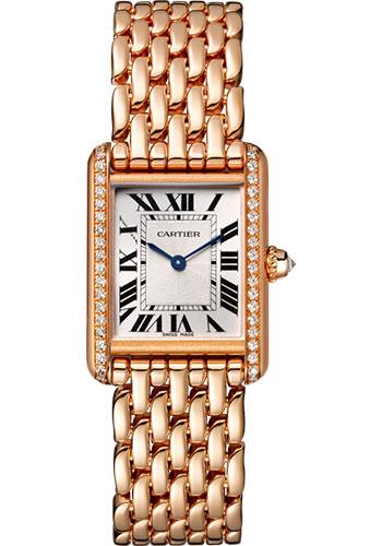 Cartier Tank Louis Cartier Watch - 29.5 mm Pink Gold Diamond Case - WJTA0020