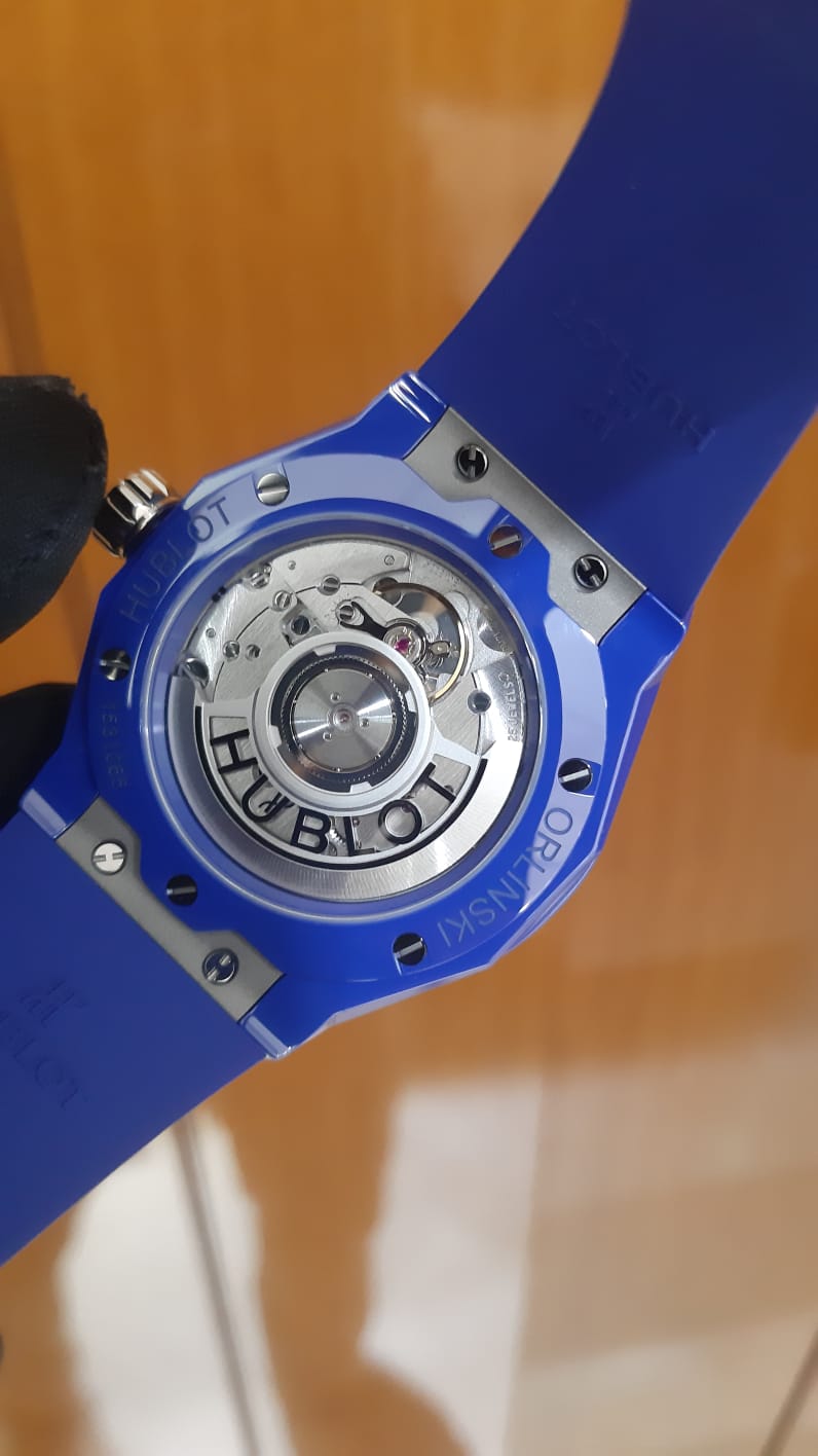 Hublot Classic Fusion Orlinski Blue Ceramic 40mm