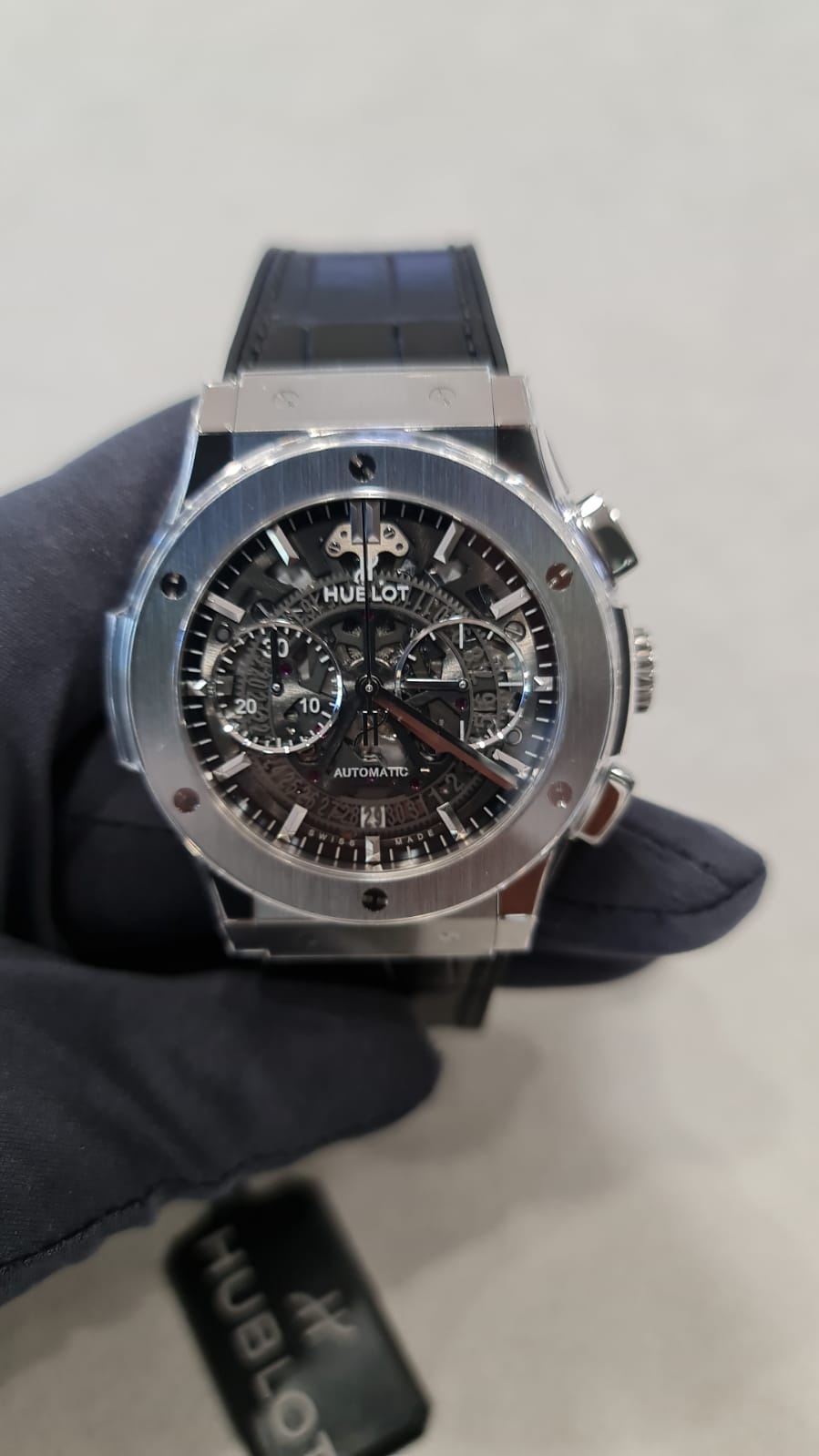 Hublot Classic Fusion Aerofusion Titanium, 525.NX.0170.LR, 45mm, UNWORN, B+P