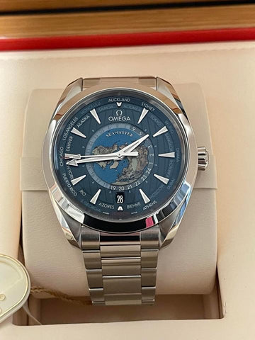 Omega Aqua Terra GMT Worldtimer 220.10.43.22.03.001