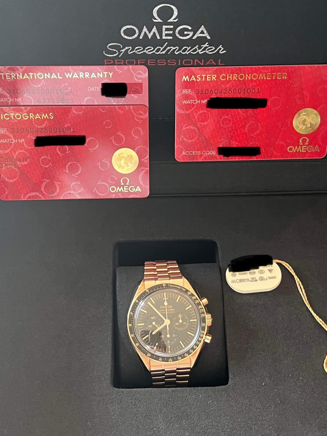 Omega MOONWATCH PROFESSIONAL CO‑AXIAL MASTER CHRONOMETER CHRONOGRAPH 42 MM 310.60.42.50.01.001